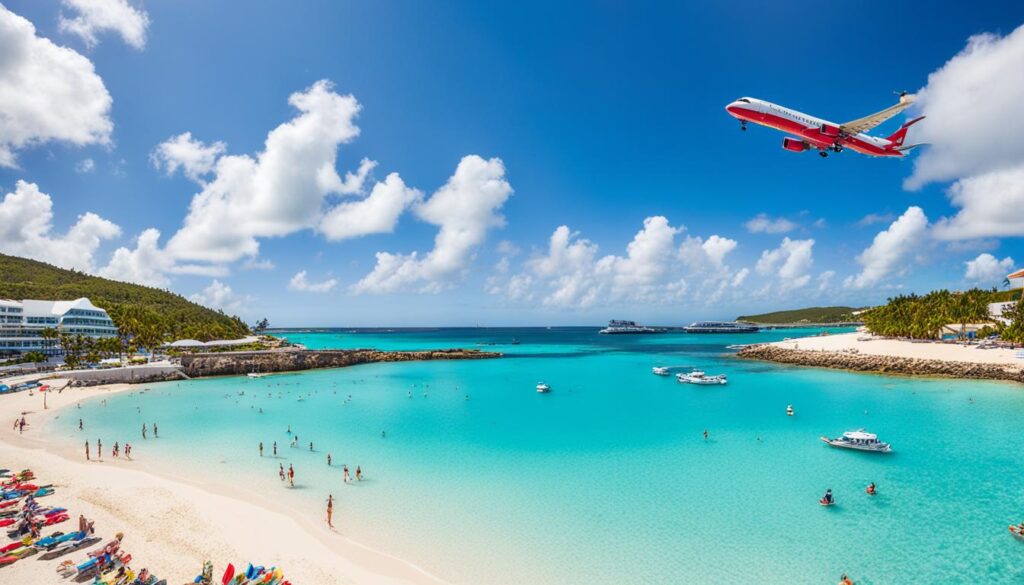 Maho Beach attractions