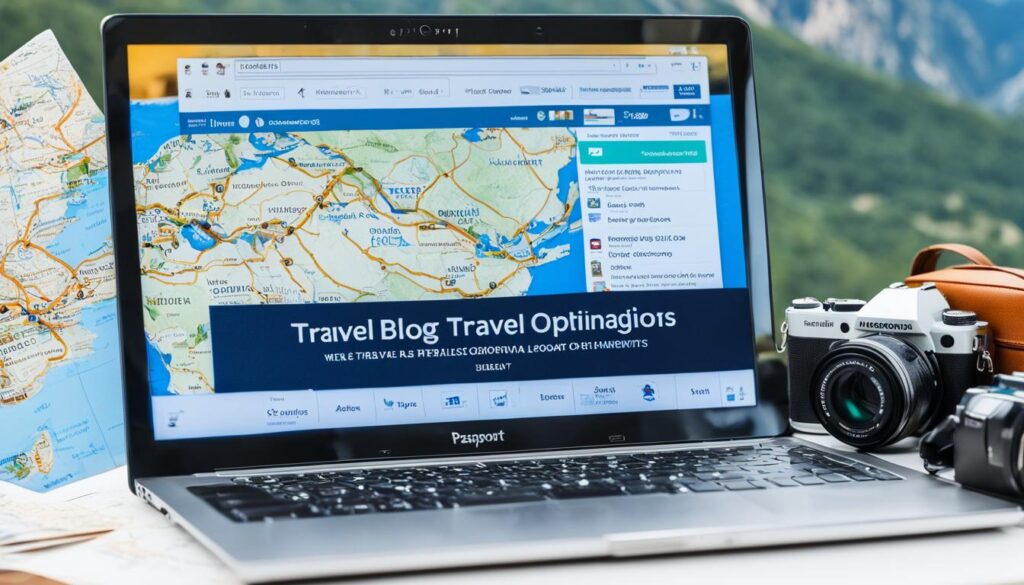 Optimizing travel blog content for search engines