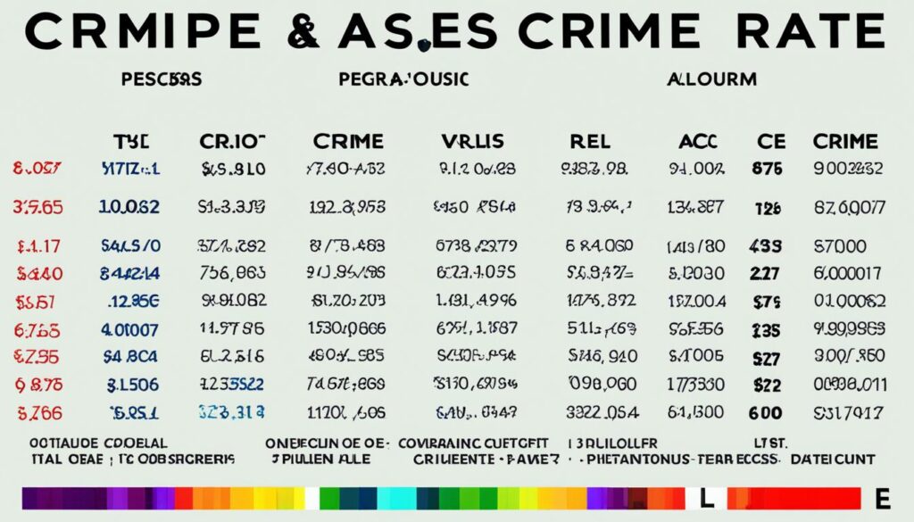 Pécs crime rate comparison table