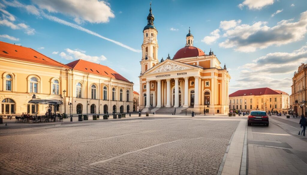 Popular landmarks in Debrecen