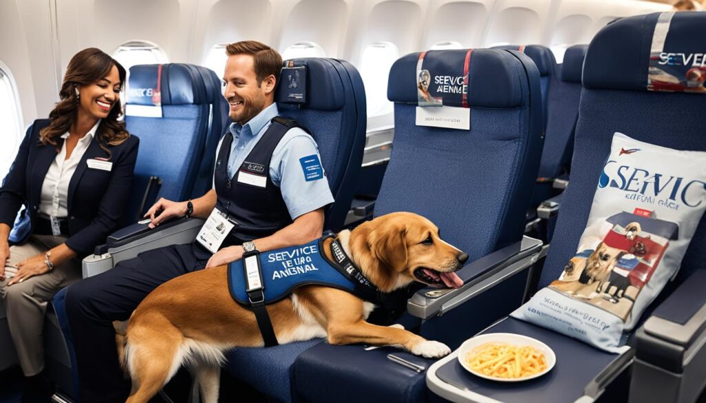 Service Animals on Airplanes