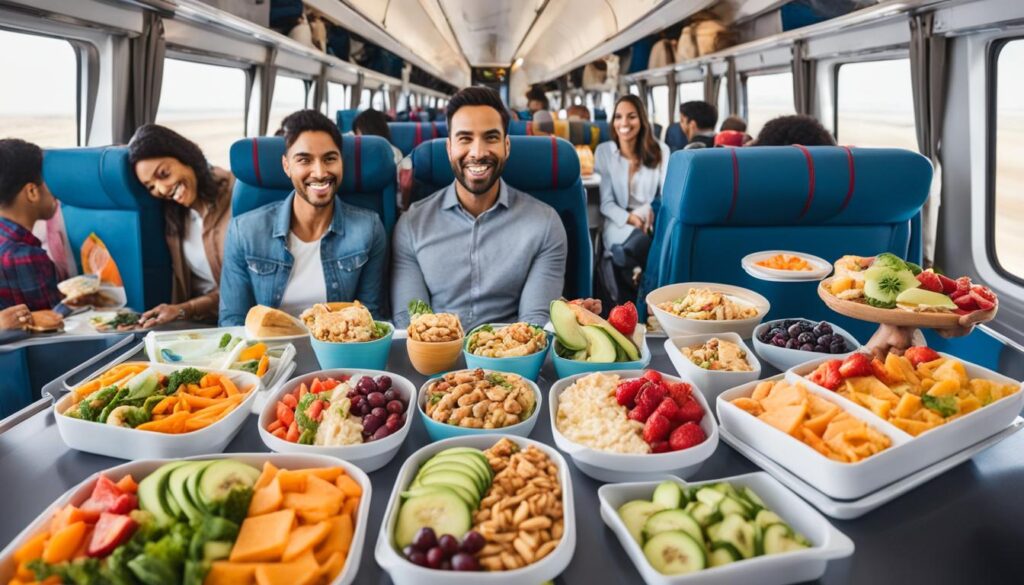 Snack and Meal Ideas for Train Travel with Kids