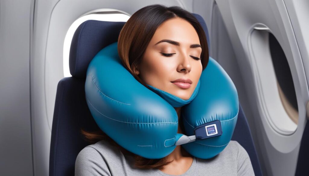 Soft Inflatable Travel Pillow