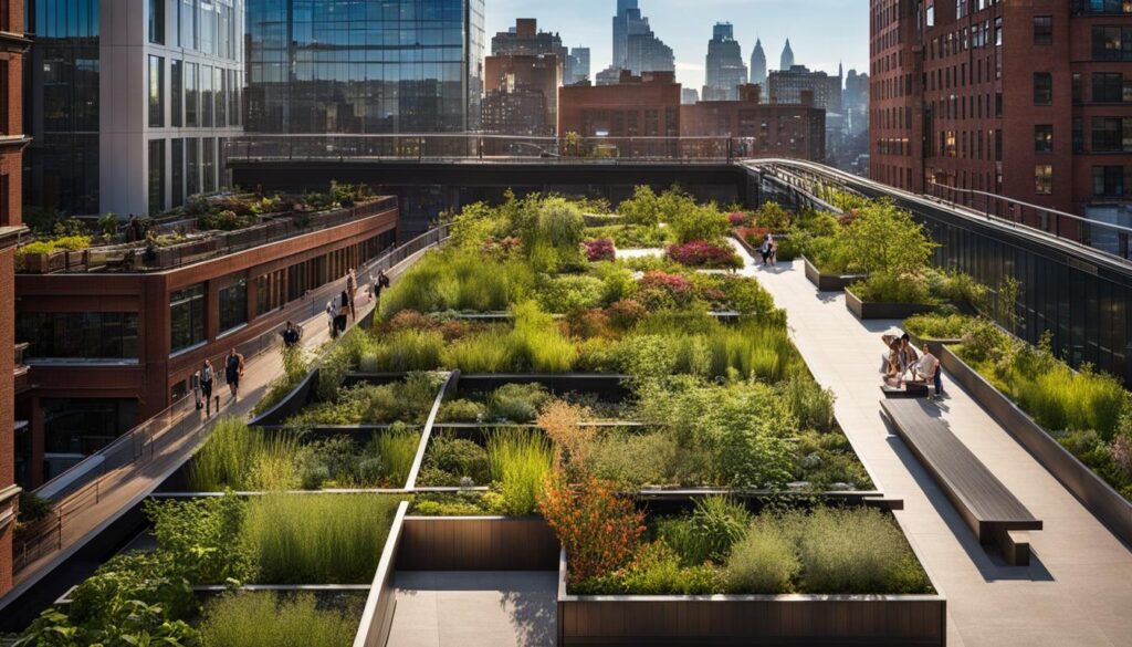 The High Line and Hudson Yard