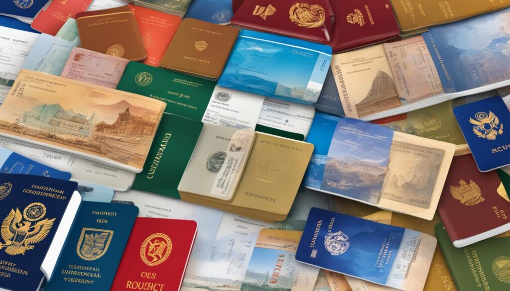 Travel document requirements