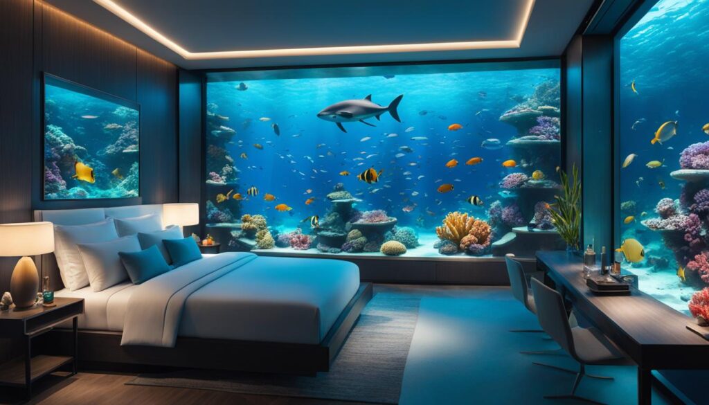 Underwater Hotel Room
