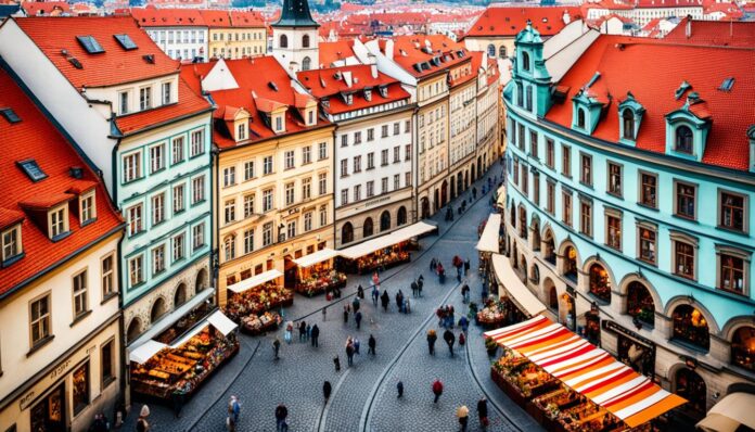 What are the best places to go shopping in Prague?
