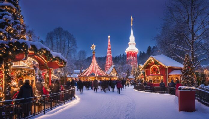 What are the opening hours of Liseberg park during Christmas season?