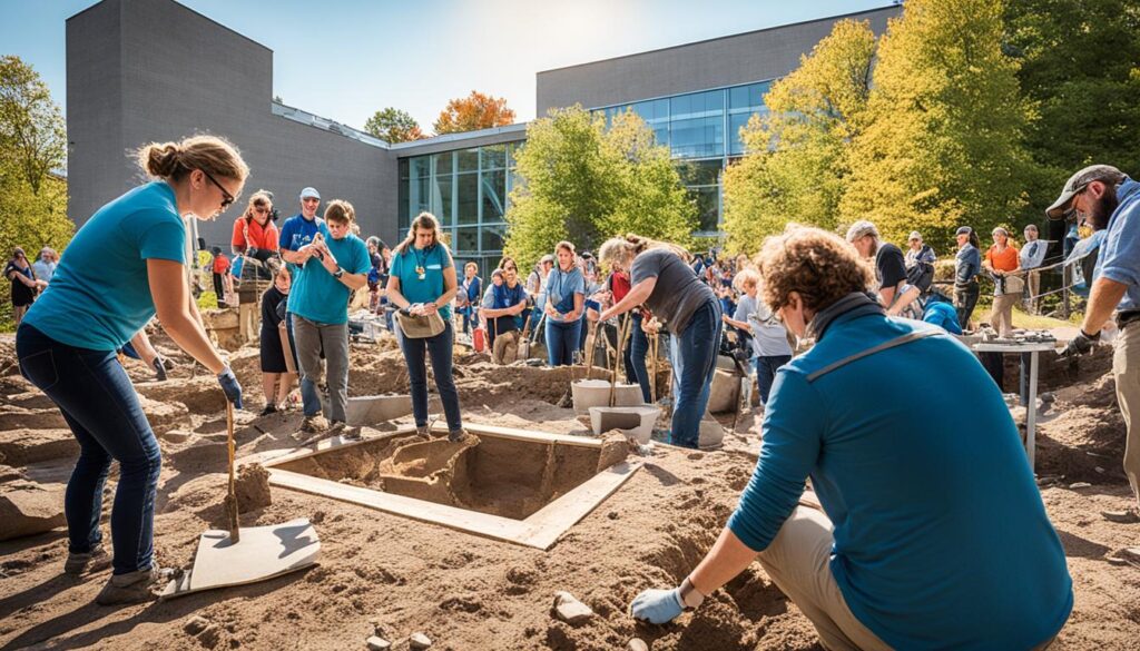 archaeological excavation