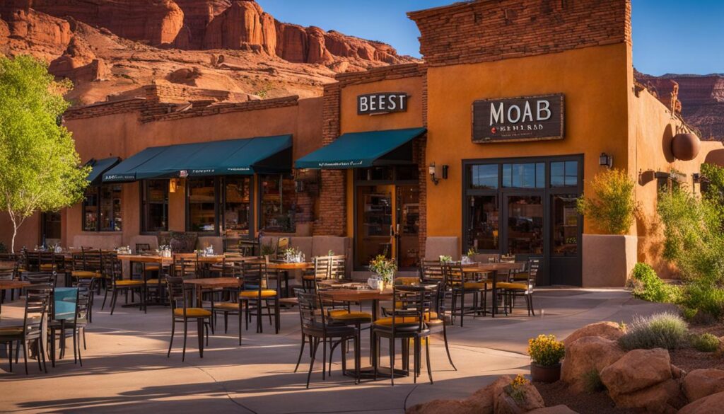 best restaurants in Moab