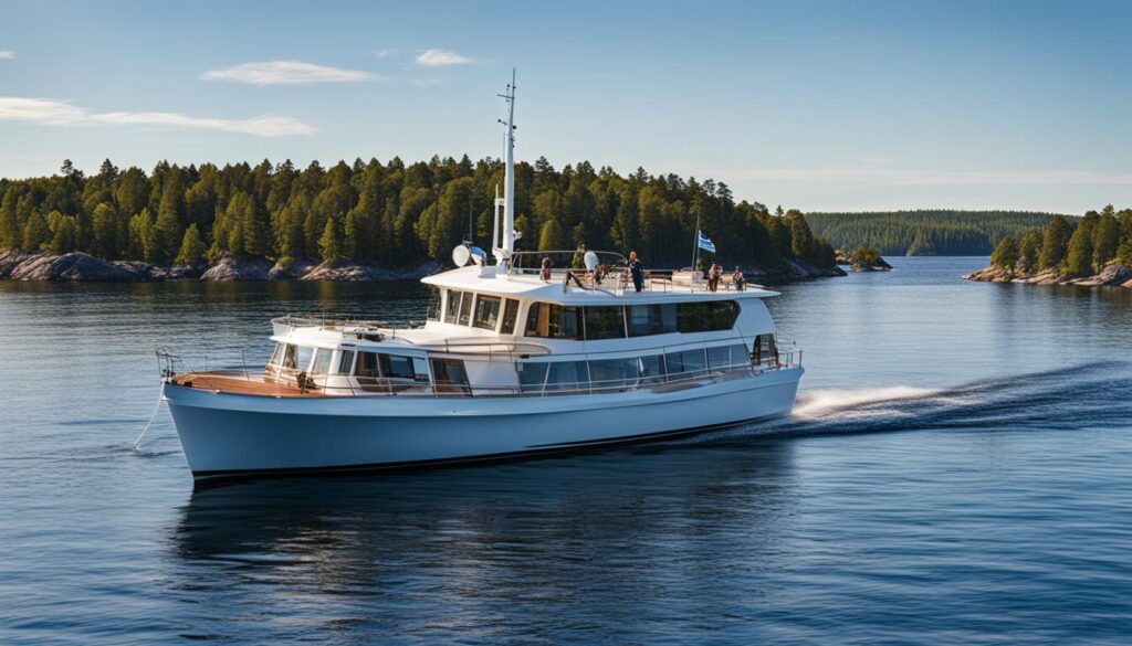 boat trips Stockholm archipelago