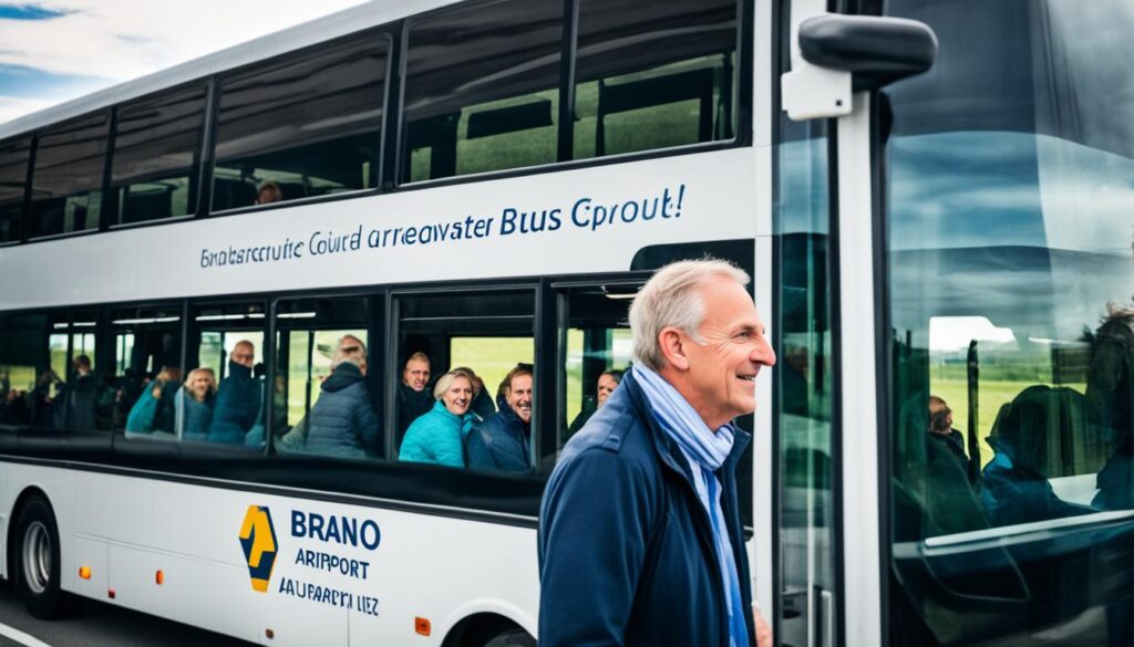 bus services from Brno Airport to City Center