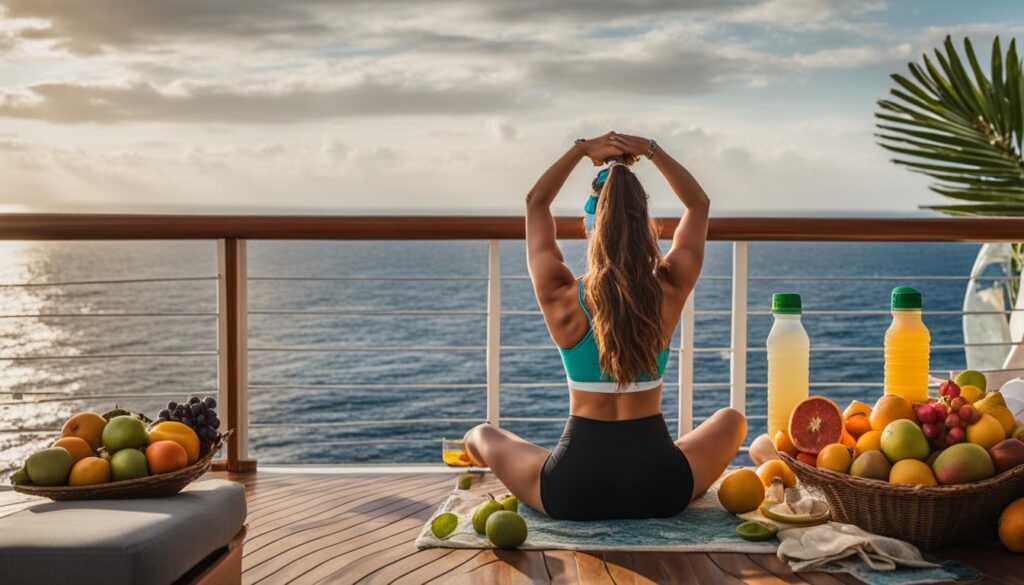maintaining health during a cruise