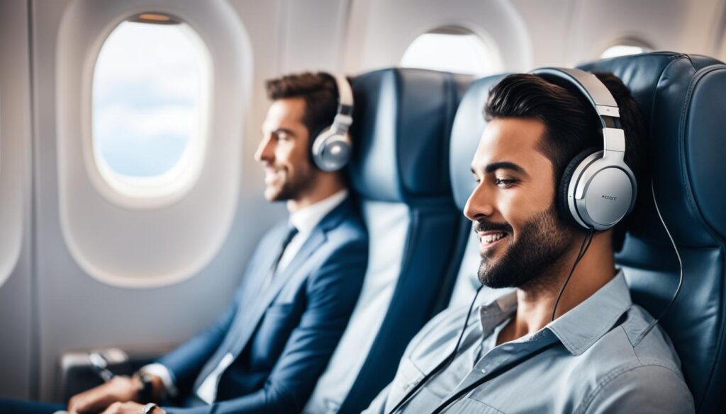 noise-canceling headphones for traveling