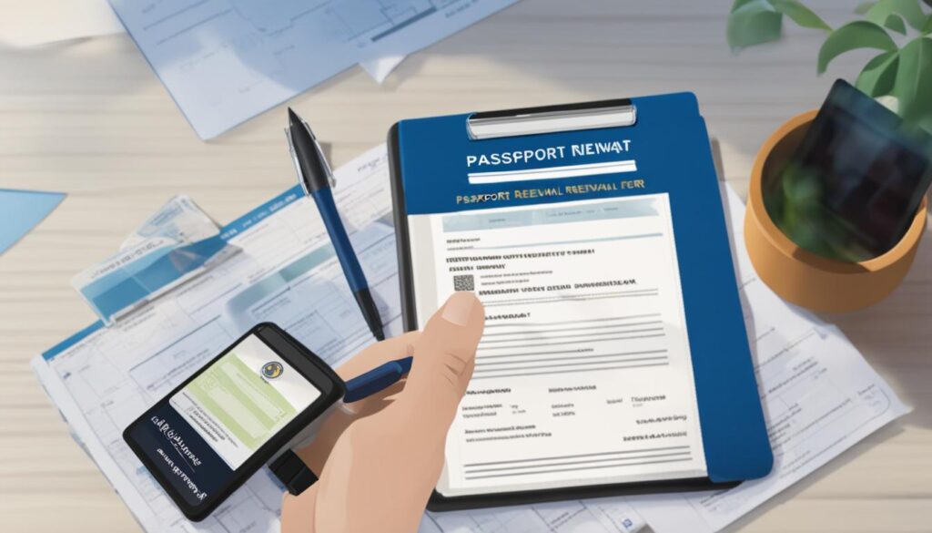 passport renewal online