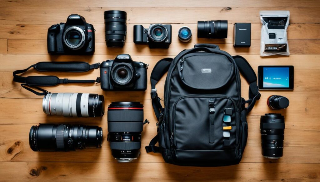 photography equipment for travel bloggers