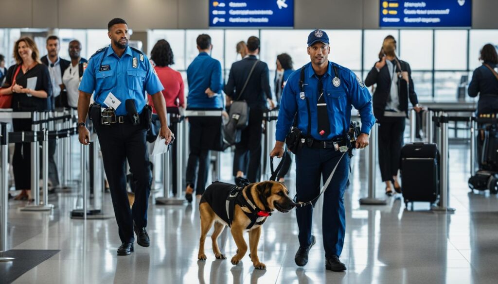 service animals in airports