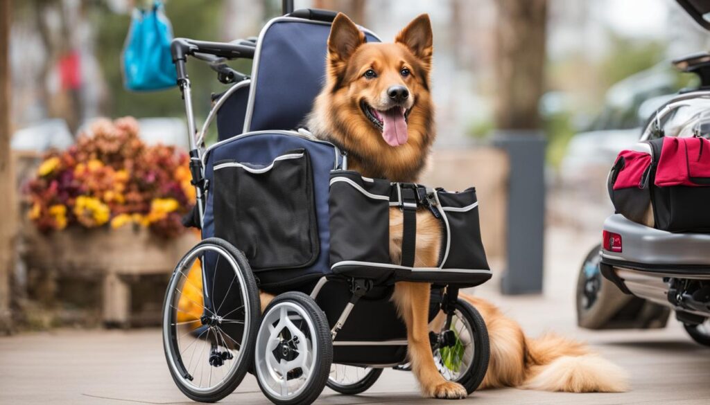 traveling with a pet with mobility challenges