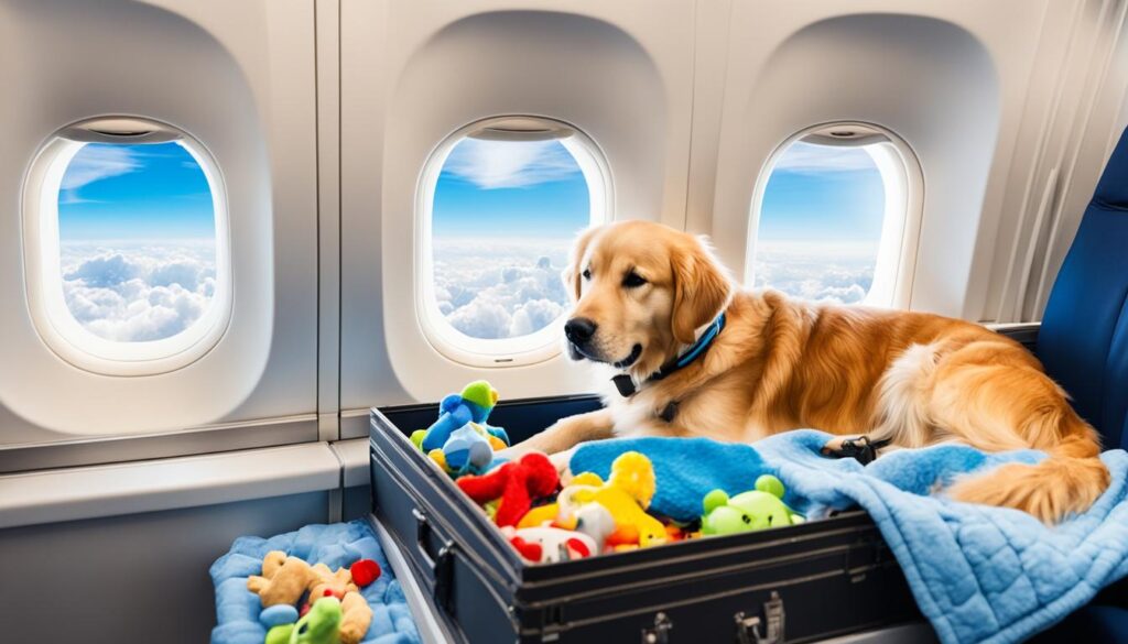 traveling with pets by plane