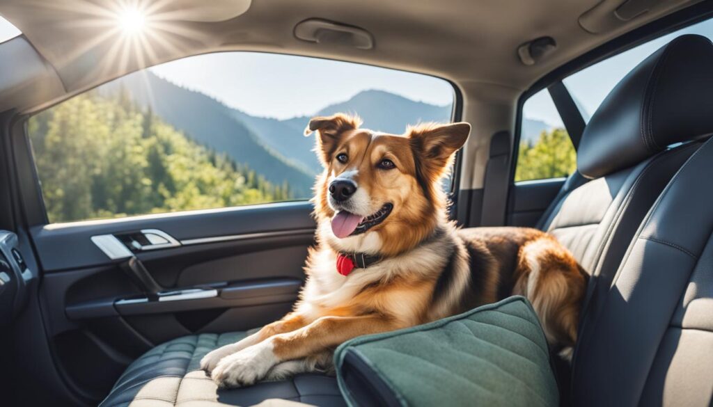 travelling with senior pets in cars