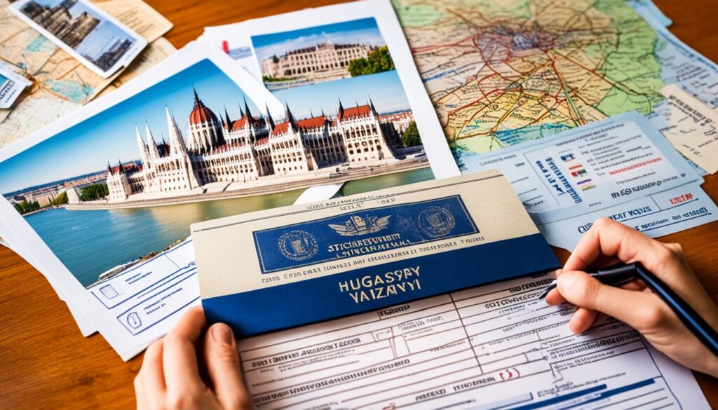 visa application for Hungary
