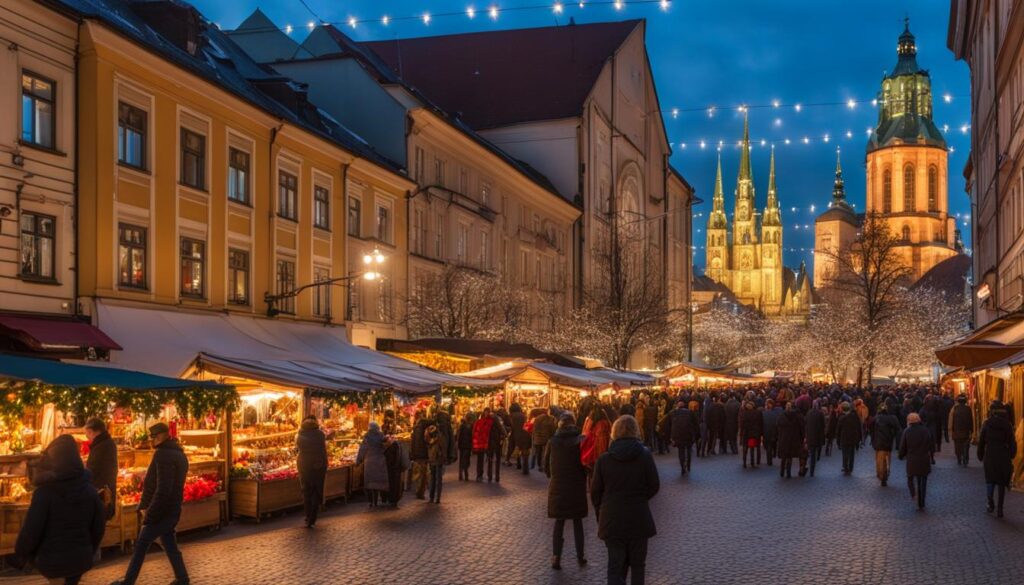 where to find Christmas markets in Ostrava