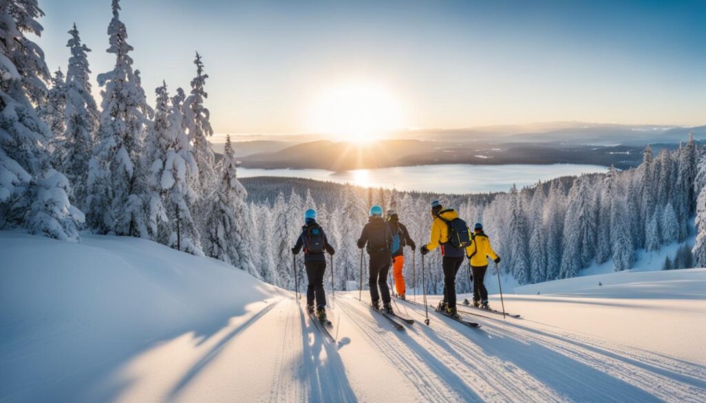 winter adventure in Sweden