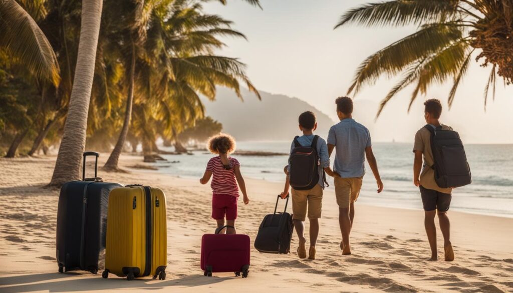 work and travel destinations for families