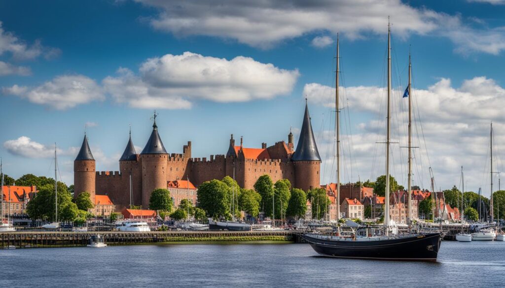 Aalborg Castle waterfront