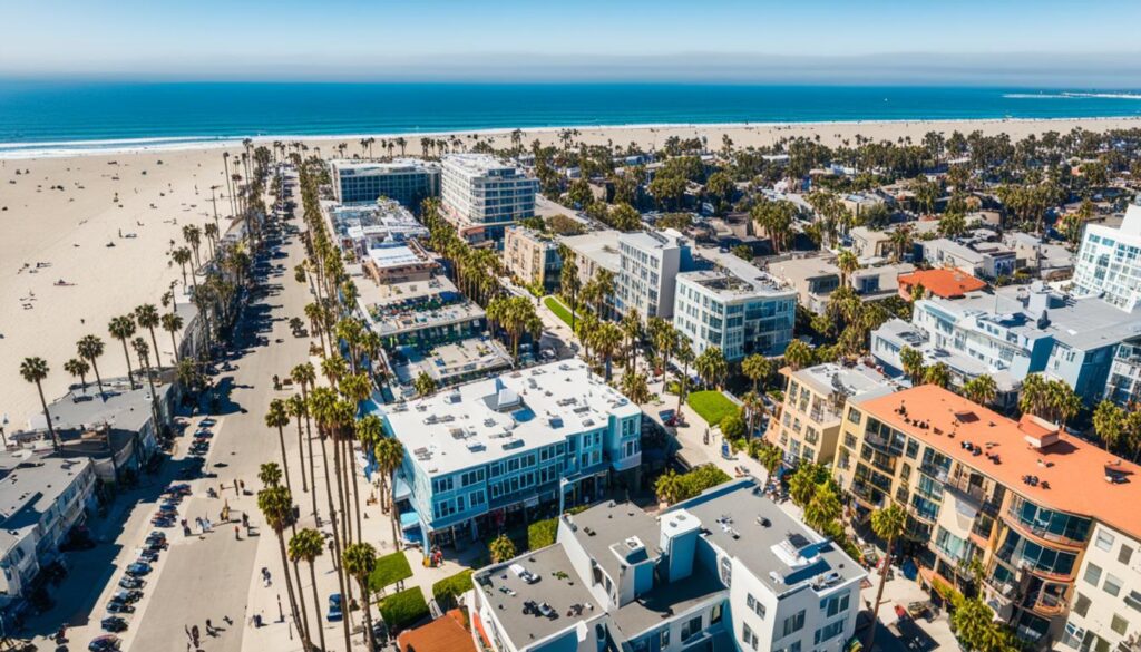 Accommodation Options: Santa Monica compared to Venice Beach