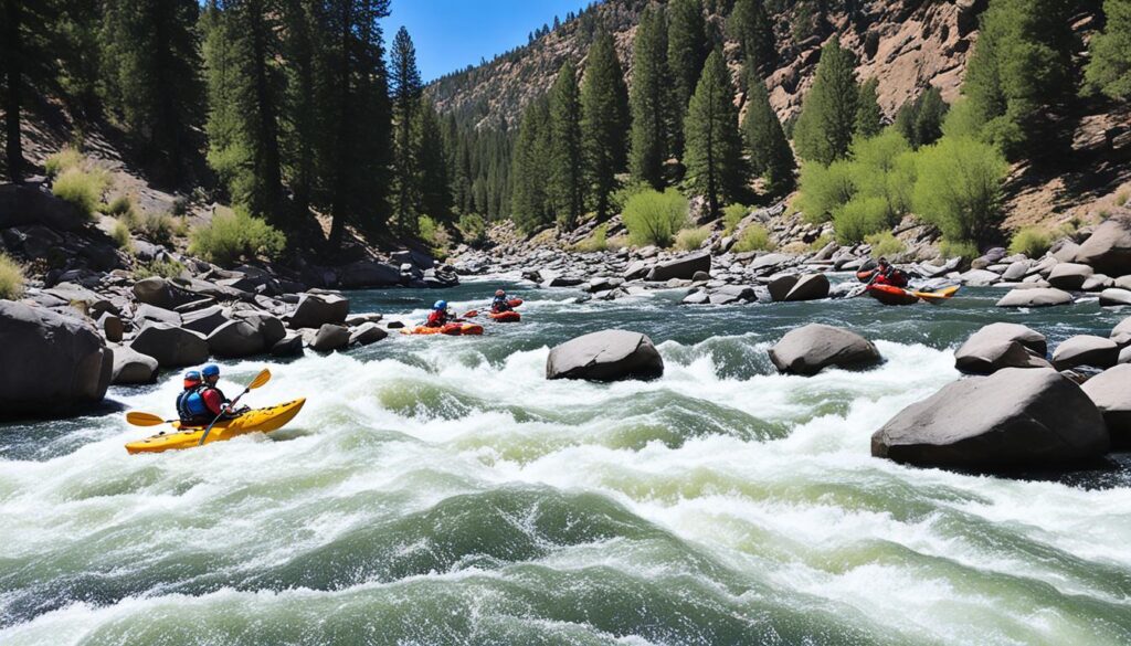 Advancing Kayaking and Paddleboarding Skills on Carson River