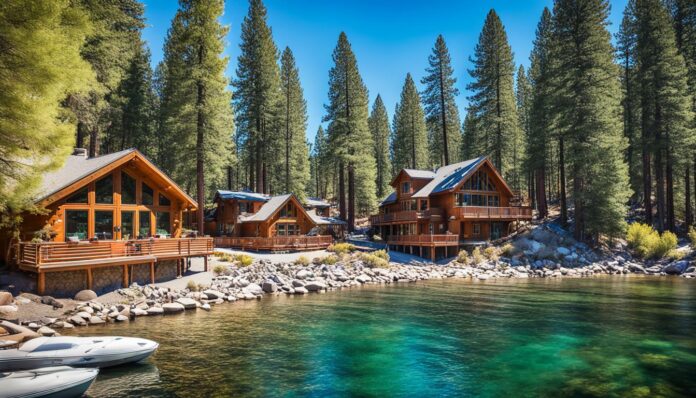 Affordable cabins in Lake Tahoe with lakefront views?