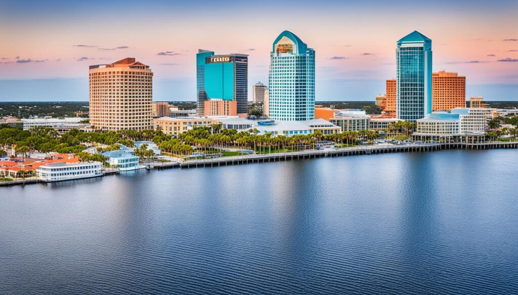 Affordable hotels in downtown Tampa with good views