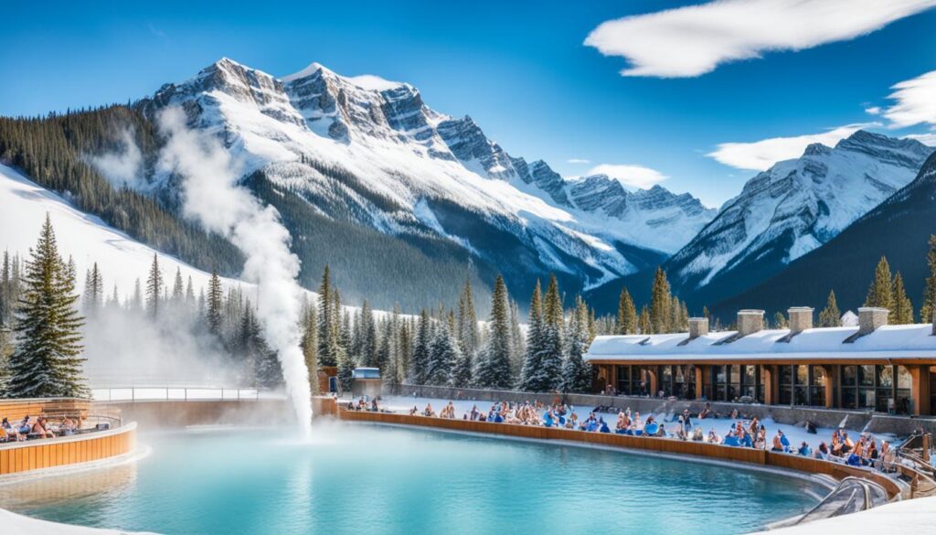 Banff hot springs