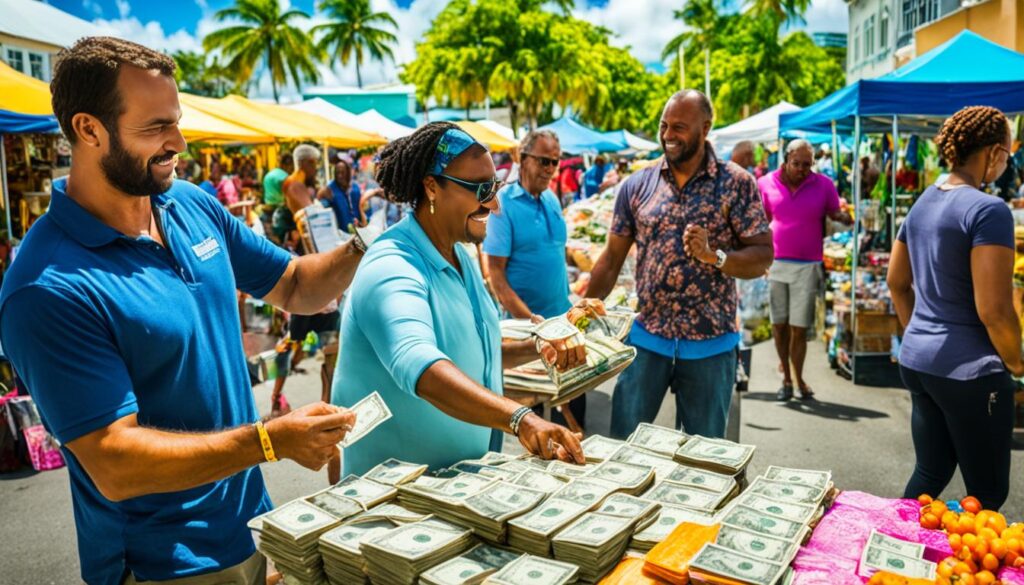 Barbados currency exchange