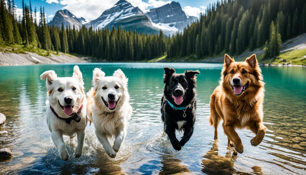 Canine-friendly vacation spots in Banff National Park, Alberta