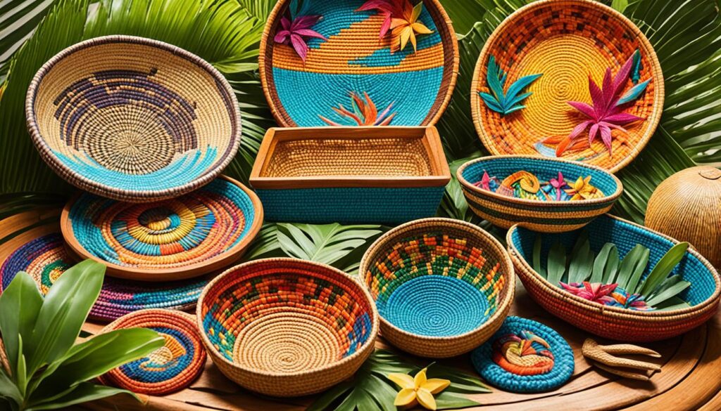 Caribbean artisanal souvenirs