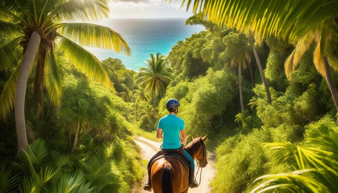 Caribbean islands with the best horseback riding trails