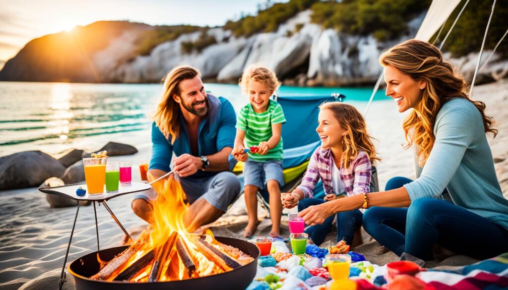Caribbean luxury camping for kids