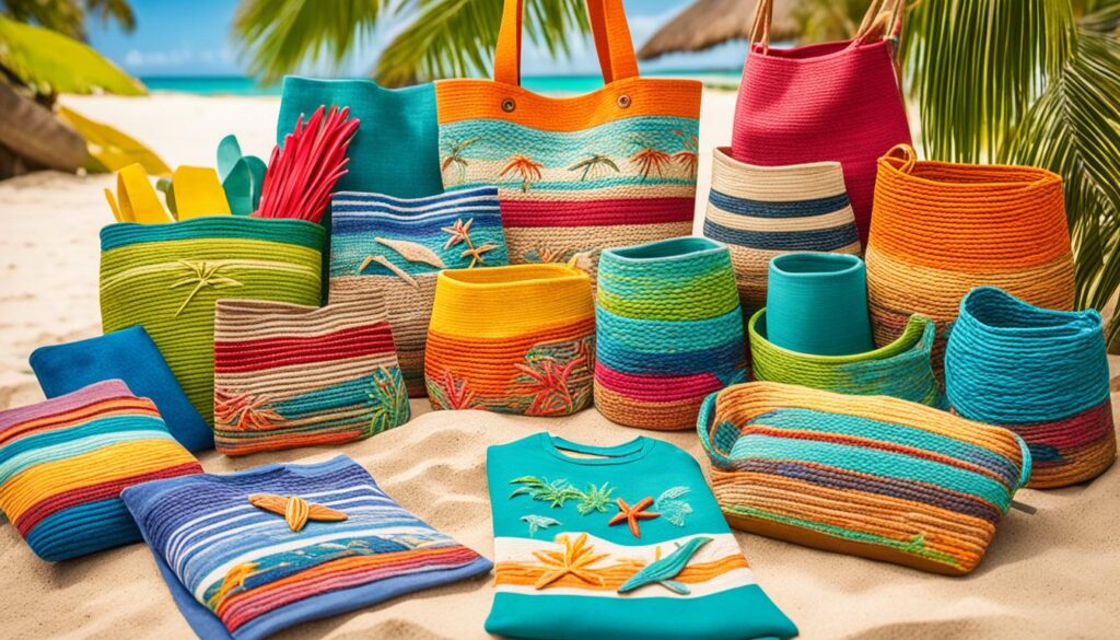 Caribbean sustainable tourism items