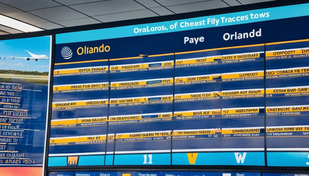 Cheapest days to fly to Orlando in 2024