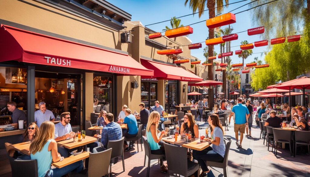 Dining experiences in Anaheim