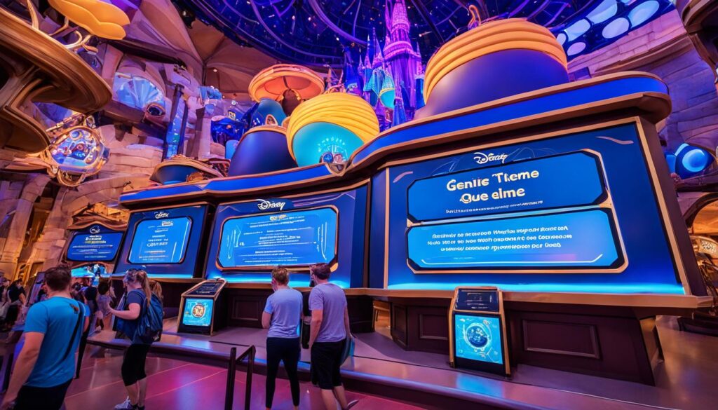 Disney Genie virtual queue