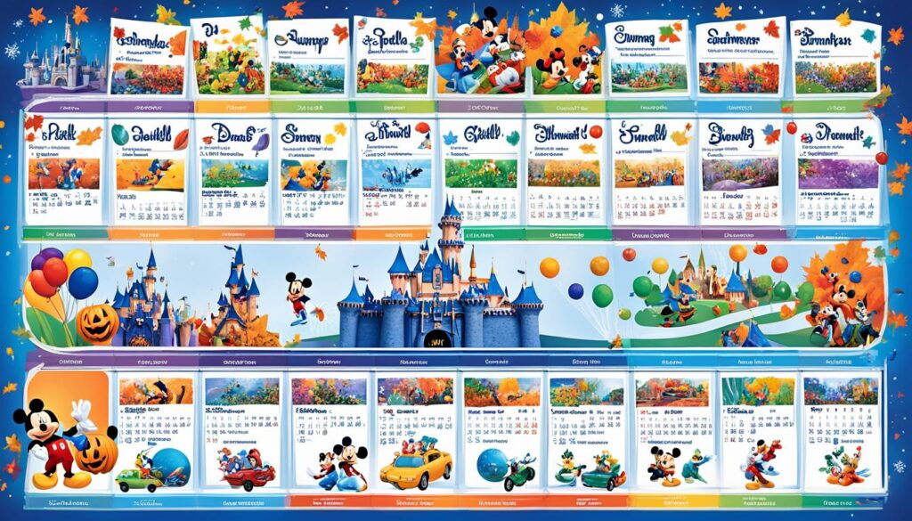 Disneyland events calendar