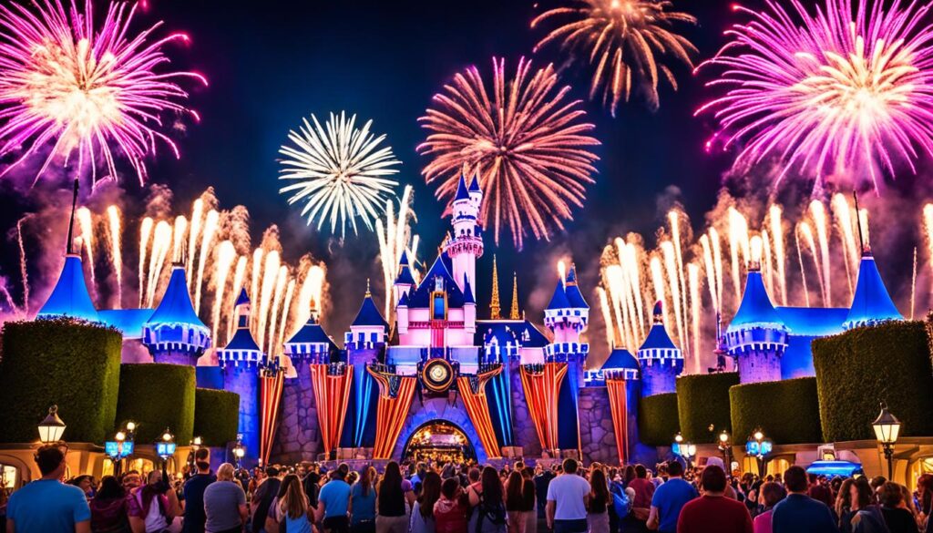 Disneyland nighttime events