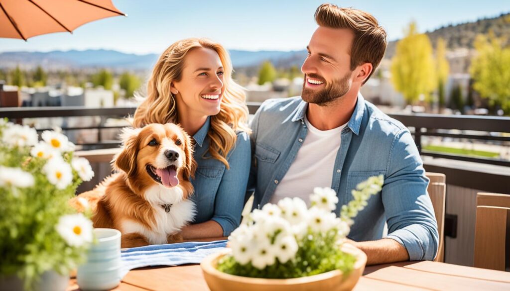 Dog-friendly outdoor dining in Reno