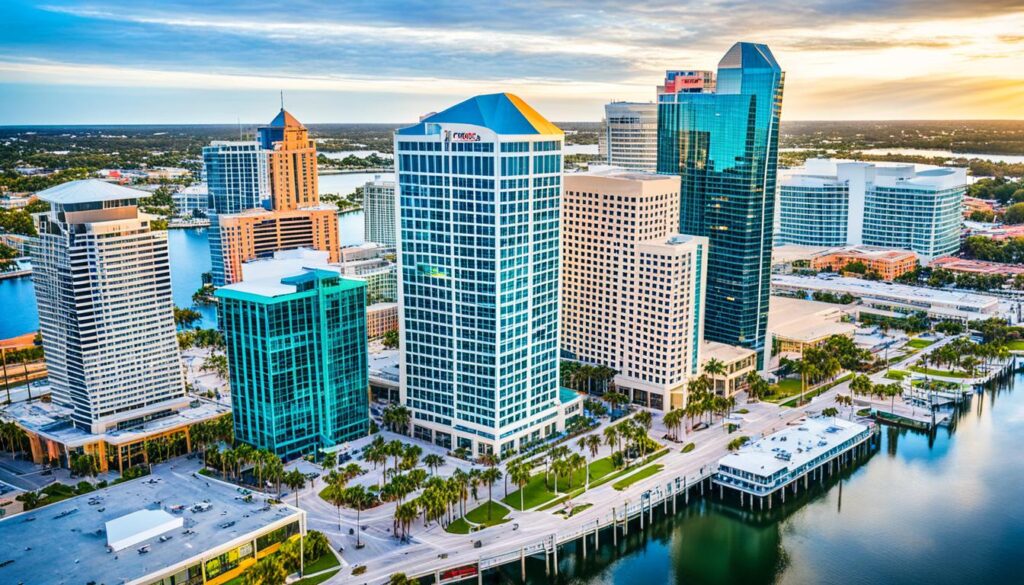 Downtown Tampa accommodations with stunning views
