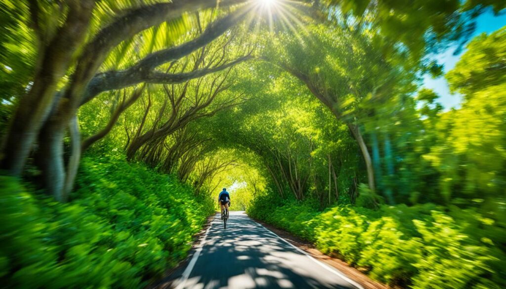 Eco-friendly bike paths Key West