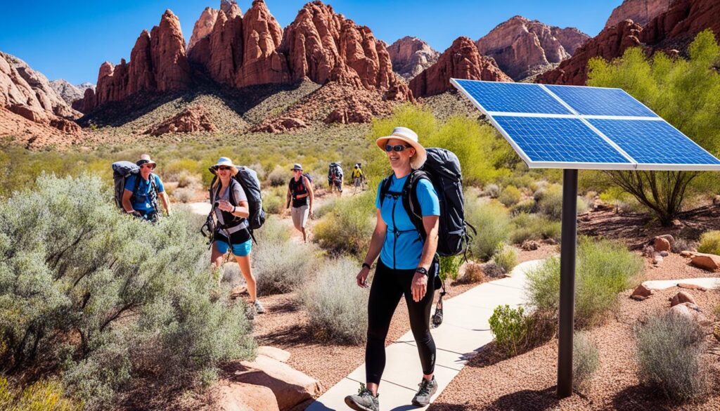 Eco-tourism initiatives in Las Vegas