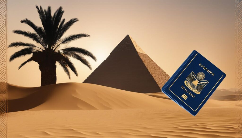 Egypt travel visa requirements